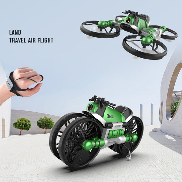 2-in-1 Foldable Drone Motorcycle